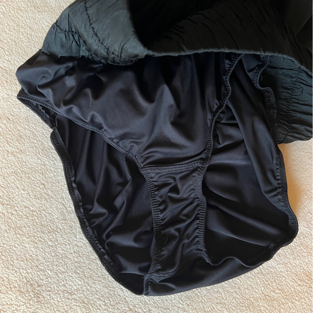 Free People Movement Way Home Shorts S Black Built In Brief Yoga Lounge Active - Picture 7 of 10